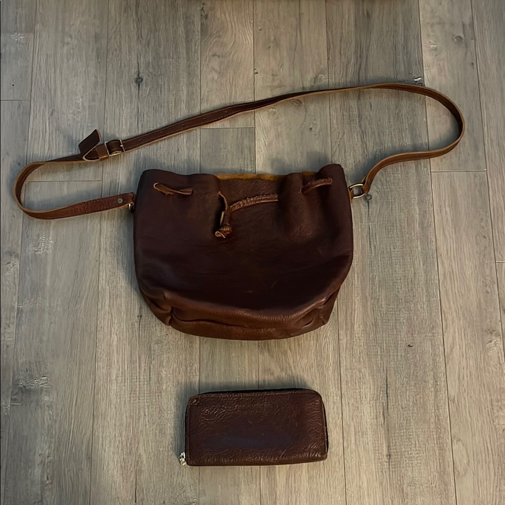 Portland Leather Brown Shoulder Bag Timeless Craftsmanship